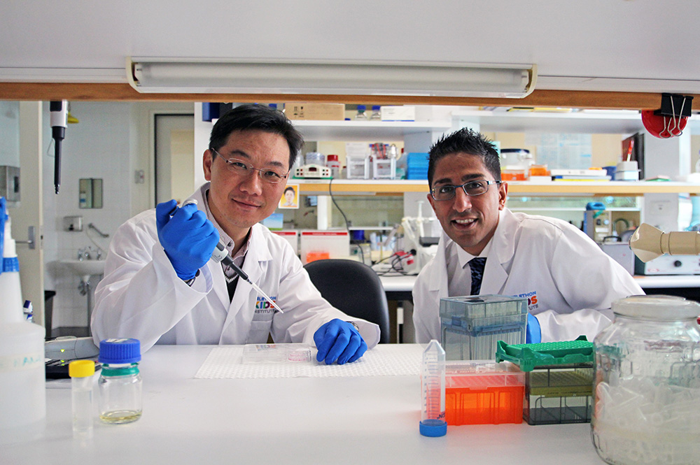 Dr Laurence Cheung and Dr Rishi Kotecha